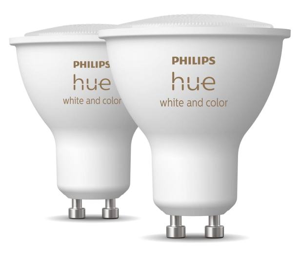 Philips Hue White and color ambiance Żarówka 2xGU10 - 696838 - zdjęcie 3
